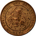 Münze, Niederlande, William III, Cent, 1881, SS, Bronze, KM:107.1