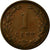 Moneta, Holandia, Wilhelmina I, Cent, 1900, VF(30-35), Bronze, KM:107.2