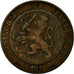 Moneta, Paesi Bassi, William III, 2-1/2 Cent, 1881, MB, Bronzo, KM:108.1