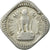 Moneda, INDIA-REPÚBLICA, 5 Paise, 1972, Hyderabad, MBC, Aluminio, KM:18.4