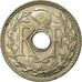 Coin, France, Lindauer, 25 Centimes, 1939, EF(40-45), Nickel-Bronze, KM:867b