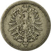 Coin, GERMANY - EMPIRE, Wilhelm I, 5 Pfennig, 1889, Hambourg, VF(20-25)