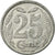 Moneda, Francia, 25 Centimes, 1921, MBC, Aluminio, Elie:10.3