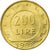 Moneda, Italia, 200 Lire, 1998, Rome, EBC, Aluminio - bronce, KM:105