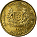 Monnaie, Singapour, 5 Cents, 1997, Singapore Mint, SUP, Aluminum-Bronze, KM:99