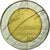 Moneda, San Marino, 500 Lire, 1990, Rome, MBC, Bimetálico, KM:256