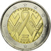 Coin, France, 2 Euro, Sida, 2014, MS(63), Bi-Metallic