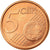 San Marino, 5 Euro Cent, 2004, UNC-, Copper Plated Steel, KM:442