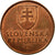 Coin, Slovakia, 50 Halierov, 2006, EF(40-45), Copper Plated Steel, KM:35
