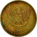 Munten, Indonesië, 50 Rupiah, 1993, FR+, Aluminum-Bronze, KM:52