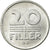 Monnaie, Hongrie, 20 Fillér, 1989, Budapest, SUP, Aluminium, KM:573