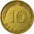 Munten, Federale Duitse Republiek, 10 Pfennig, 1972, Munich, ZF+, Brass Clad