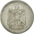 Moneda, Egipto, 10 Milliemes, 1967/AH1386, BC+, Aluminio, KM:411