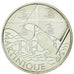 Francja, 10 Euro, 2010, Paris, Martinique, MS(63), Srebro, KM:1662