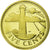 Moneta, Barbados, 5 Cents, 1975, Franklin Mint, MS(65-70), Mosiądz, KM:11