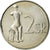 Coin, Slovakia, 2 Koruna, 2007, EF(40-45), Nickel plated steel, KM:13