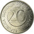 Moneda, Eslovenia, 20 Tolarjev, 2006, Kremnica, EBC, Cobre - níquel, KM:51