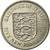 Moneda, Jersey, Elizabeth II, 5 New Pence, 1980, MBC, Cobre - níquel, KM:32