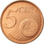Munten, Cyprus, 5 Euro Cent, 2008, PR, Copper Plated Steel, KM:80