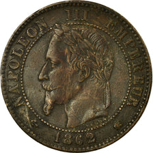 Moeda, França, Napoleon III, Napoléon III, 2 Centimes, 1862, Bordeaux