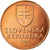 Coin, Slovakia, 50 Halierov, 2002, MS(63), Copper Plated Steel, KM:35