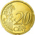 France, 20 Euro Cent, 2000, BE, MS(65-70), Brass, KM:1286