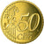 France, 50 Euro Cent, 2002, BE, MS(65-70), Brass, KM:1287