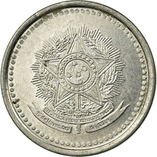 Moneda, Brasil, 200 Cruzeiros, 1985, BC+, Acero inoxidable, KM:596