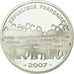 France, 15 Euro, Le Panthéon, 2007, BE, MS(65-70), Silver, KM:A1450