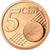 França, 5 Euro Cent, 2007, BE, MS(65-70), Aço Cromado a Cobre, KM:1284