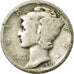 Coin, United States, Mercury Dime, Dime, 1936, U.S. Mint, Philadelphia