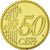 França, 50 Euro Cent, 2004, MS(65-70), Latão, KM:1287