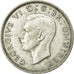 Moeda, Grã-Bretanha, George VI, Florin, Two Shillings, 1941, EF(40-45), Prata