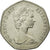 Moeda, Grã-Bretanha, Elizabeth II, 50 New Pence, 1977, AU(55-58)