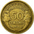 Munten, Frankrijk, Morlon, 50 Centimes, 1936, Paris, ZF, Aluminum-Bronze