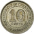 Coin, MALAYA, 10 Cents, 1950, EF(40-45), Copper-nickel, KM:8