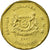 Moneta, Singapur, Dollar, 1997, Singapore Mint, EF(40-45), Aluminium-Brąz