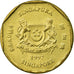 Monnaie, Singapour, Dollar, 1997, Singapore Mint, TTB, Aluminum-Bronze, KM:103