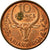 Moeda, Madagáscar, 10 Francs, 2 Ariary, 1996, EF(40-45), Aço Cromado a Cobre