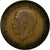 Coin, Great Britain, George V, 1/2 Penny, 1934, VF(20-25), Bronze, KM:837