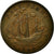 Coin, Great Britain, George VI, 1/2 Penny, 1940, EF(40-45), Bronze, KM:844