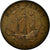 Coin, Great Britain, George VI, 1/2 Penny, 1941, EF(40-45), Bronze, KM:844