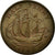 Moneta, Wielka Brytania, George VI, 1/2 Penny, 1947, EF(40-45), Bronze, KM:844
