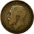 Coin, Great Britain, George V, 1/2 Penny, 1918, F(12-15), Bronze, KM:809