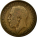 Coin, Great Britain, George V, 1/2 Penny, 1919, F(12-15), Bronze, KM:809