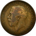 Coin, Great Britain, George V, 1/2 Penny, 1920, F(12-15), Bronze, KM:809