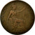 Coin, Great Britain, George V, 1/2 Penny, 1921, F(12-15), Bronze, KM:809