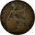 Coin, Great Britain, George V, 1/2 Penny, 1923, F(12-15), Bronze, KM:809