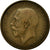 Coin, Great Britain, George V, 1/2 Penny, 1925, F(12-15), Bronze, KM:809