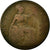 Coin, Great Britain, George V, 1/2 Penny, 1925, F(12-15), Bronze, KM:809